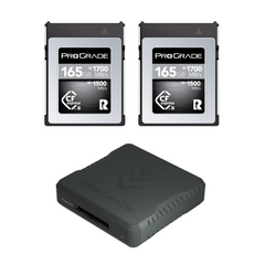 ProGrade Digital CFexpress 2.0 Type B Cobalt Card & PG05.6 Reader Bundle