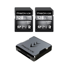 ProGrade Digital SD V90 2-pack & Reader Bundle