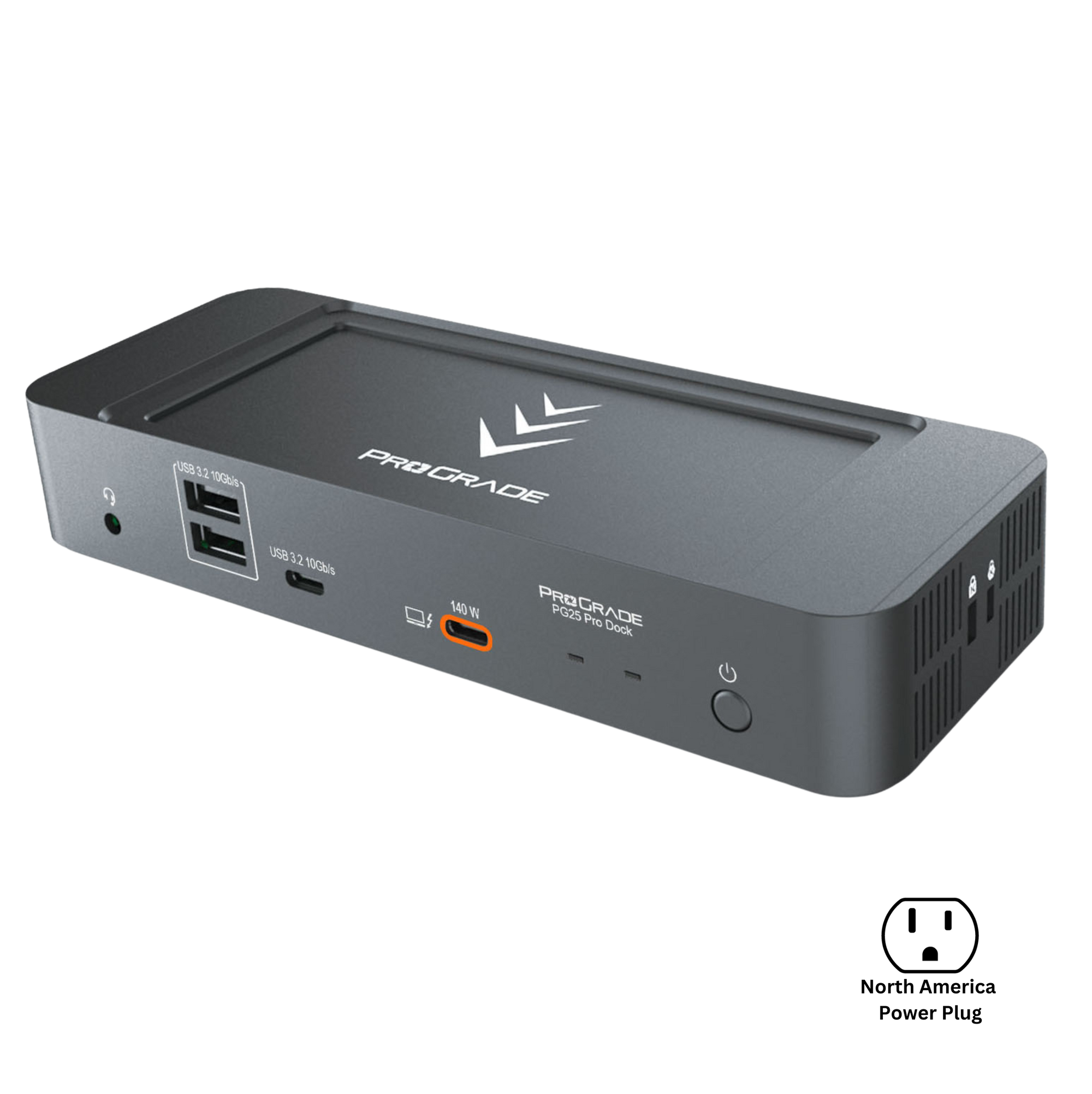 ProGrade Digital PG25 Pro Thunderbolt 5 Dock (North America Power Plug)