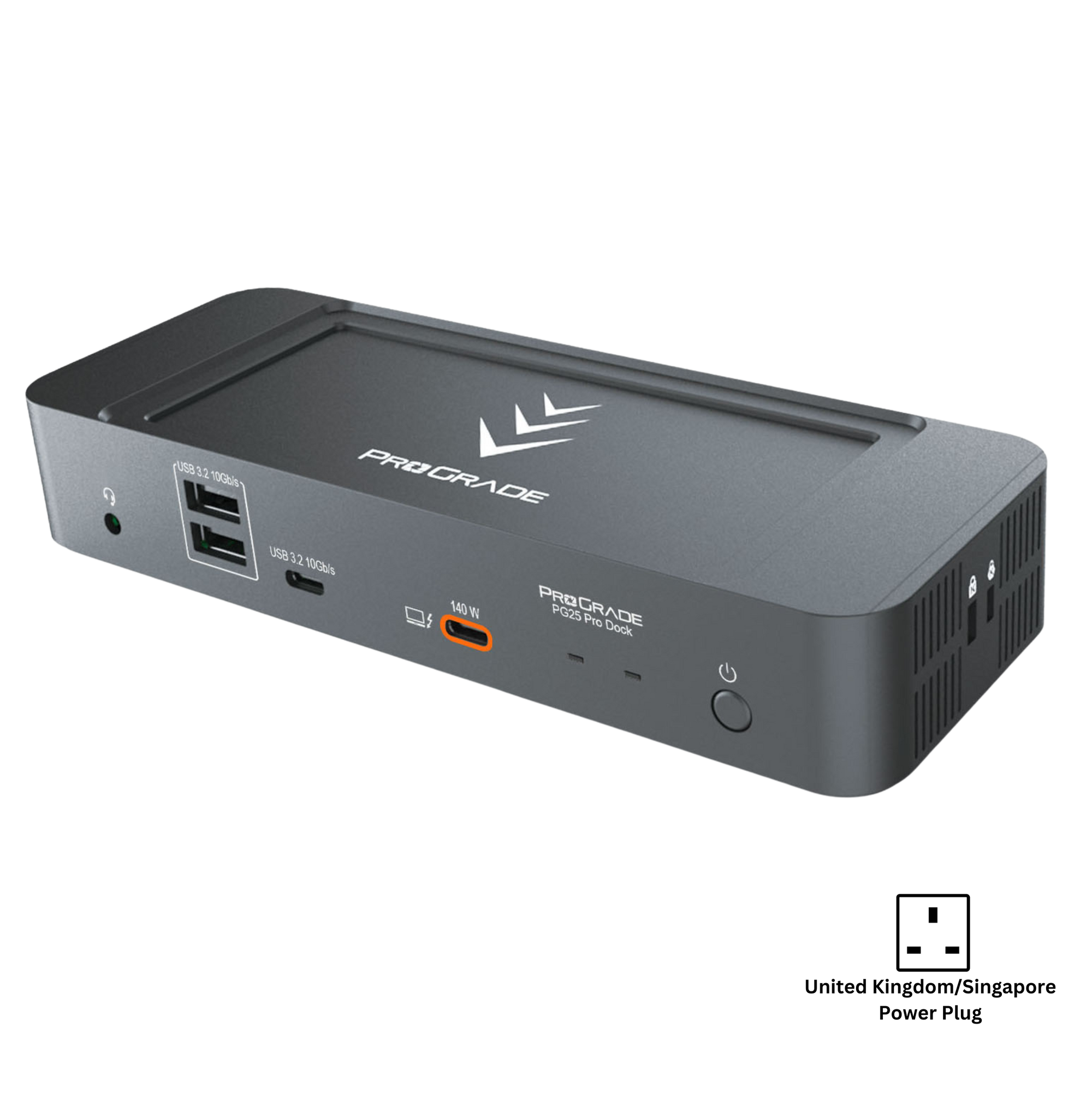 ProGrade Digital PG25 Pro Thunderbolt 5 Dock (International Power Plugs)