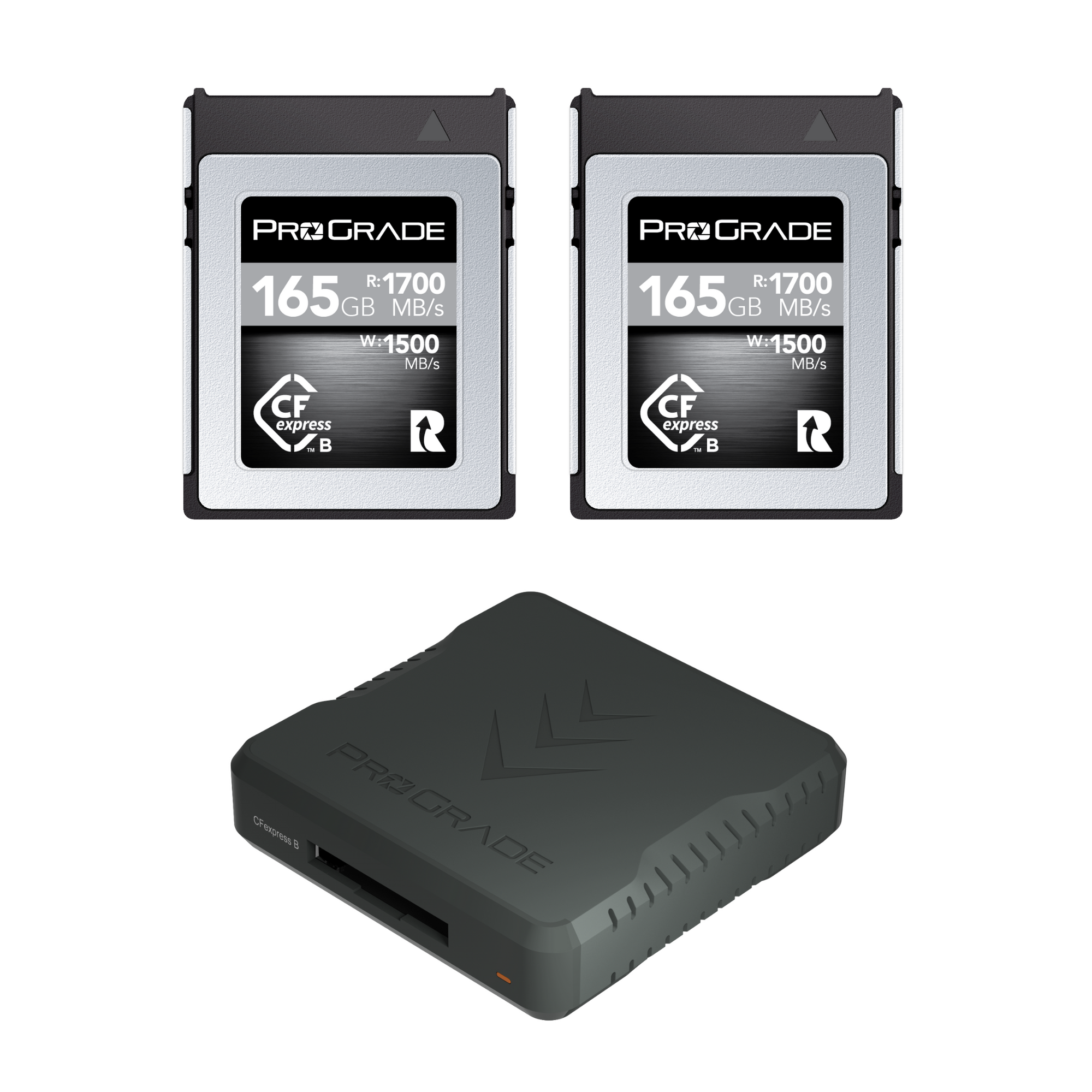 CFexpress TypeB COBALT 165GB+カードリーダー CFexpress TypeB COBALT 165GB+カードリーダー (ProGrade