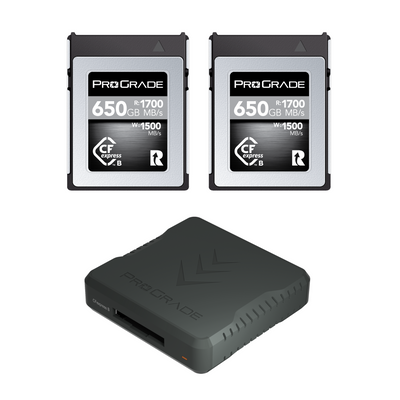 CFexpress Type B Memory Card & Reader Bundle | ProGrade Digital