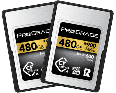 ProGrade Digital CFexpress™ 2.0 Type A Memory Card (Gold) 480GB / 2-Pack