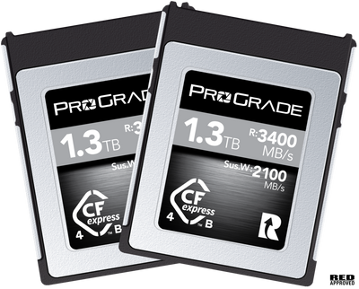 ProGrade Digital CFexpress™ Type B 4.0 Memory Card (Cobalt) 1.3TB / 2-Pack