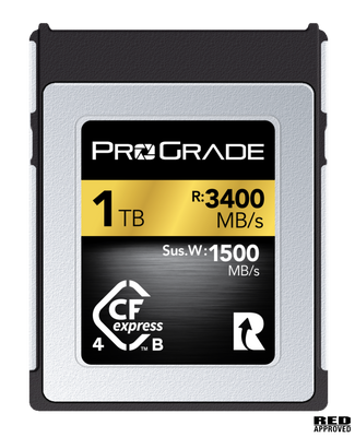 CFexpress 4.0 Type B Gold Memory Card | ProGrade Digital