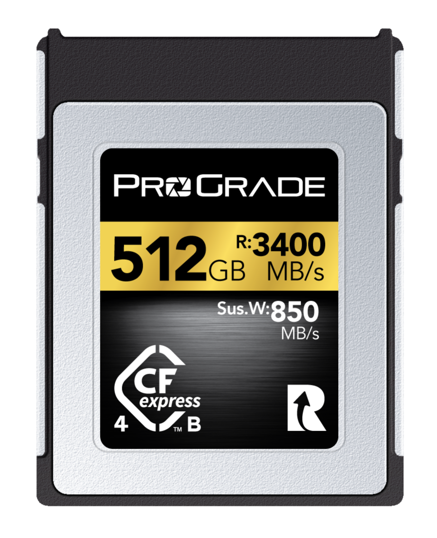 CFexpress 4.0 Type B Gold Memory Card | ProGrade Digital CFexpress 4.0 Type B Gold Memory Card | ProGrade Digital