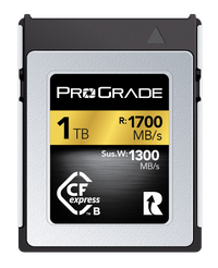 CFexpress Type B 1700 Gold Memory Card | ProGrade Digital