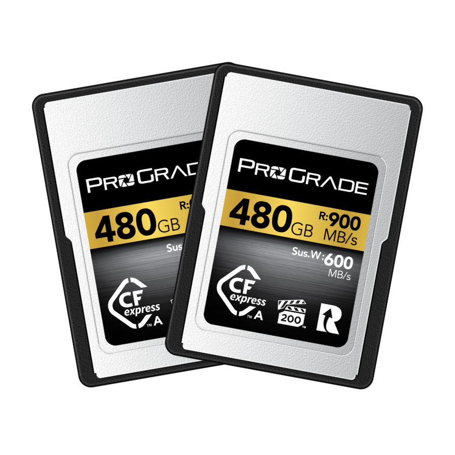 CFexpress 2.0 Type A Gold Memory Cards | ProGrade Digital CFexpress 2.0 Type A Gold Memory Cards | ProGrade Digital