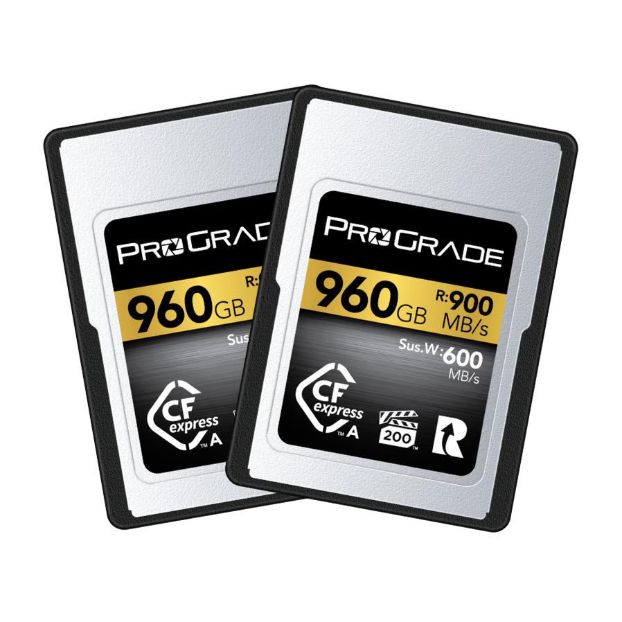 プログレード PROGRADE CFexpress typeB 325GB CFexpress 4.0 Type B Gold Memory Card | ProGrade Digital