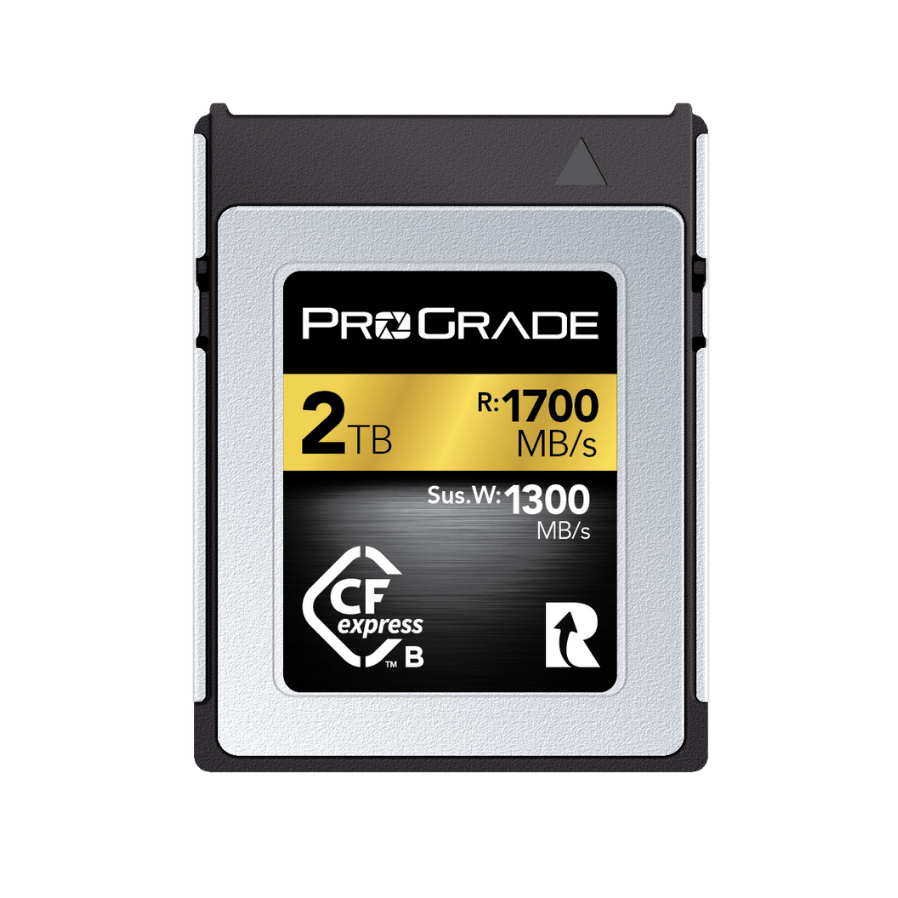 CFexpress Type B 1700 Gold Memory Card | ProGrade Digital CFexpress Type B 1700 Gold Memory Card | ProGrade Digital