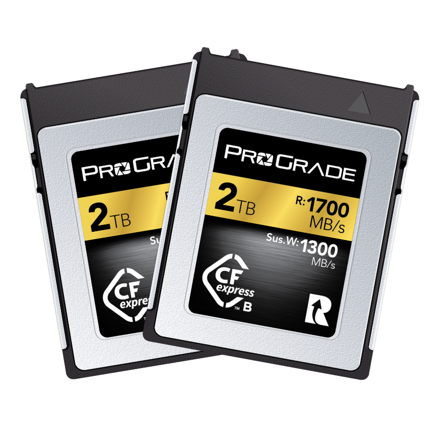 外付けハードディスク・ドライブ ProGrade Digital CFexpress Type B CFexpress Type B 1700 Gold Memory Card | ProGrade Digital