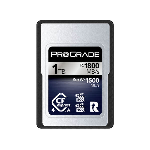 CFexpress Type A 4.0 Card (Iridium) Dual VPG | ProGrade Digital