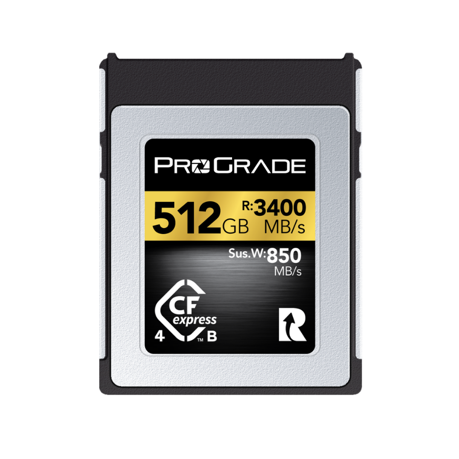 その他 ProGrade CFexpress B 512GB GOLD CFexpress 4.0 Type B Gold Memory Card | ProGrade Digital