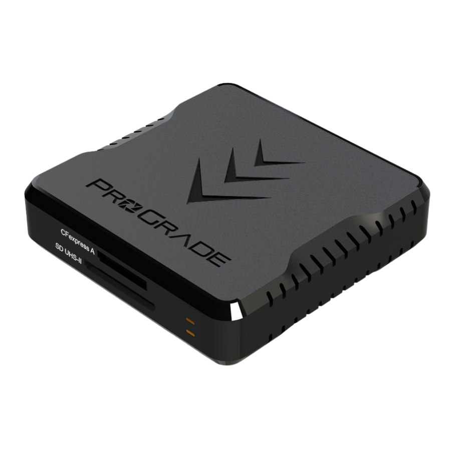 Dual-Slot CFexpress Type A & SD Memory Card Reader | ProGrade Digital Dual-Slot CFexpress Type A & SD Memory Card Reader | ProGrade Digital
