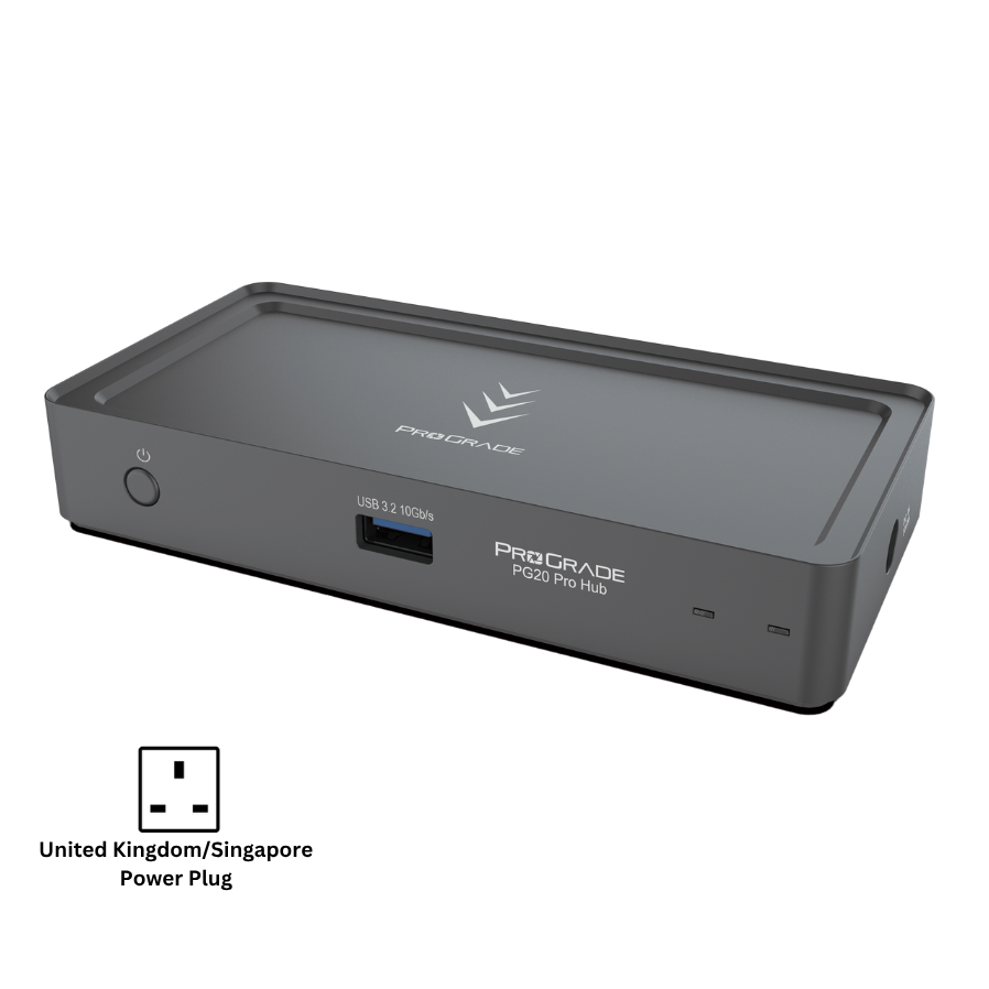 ProGrade Digital PG20 Pro Thunderbolt 4 Hub (International Power Plugs)