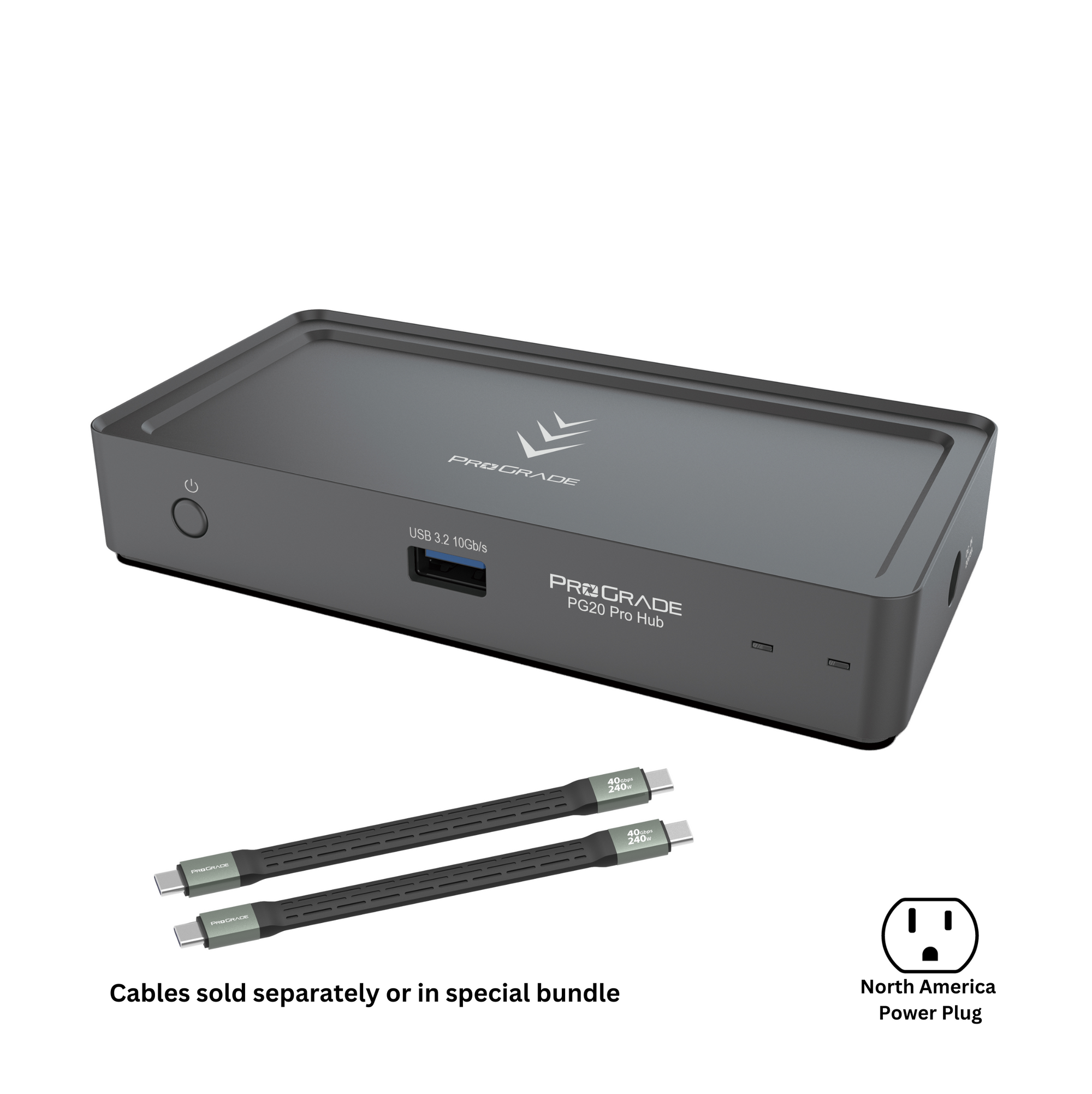 PG20 Pro Thunderbolt 4 Hub - North American | ProGrade Digital PG20 Pro Thunderbolt 4 Hub - North American | ProGrade Digital