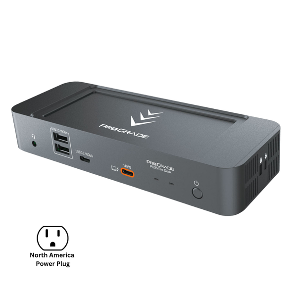 Normal Plug Power Dock Thunderbolt 5 Dock - North American Plug | ProGrade Digital