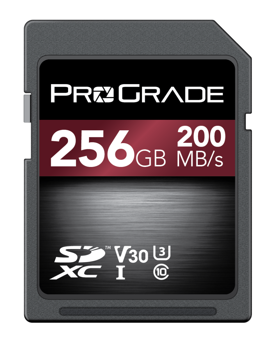 ProGrade Digital SDXC UHS-I V30 200R Strontium Memory Card