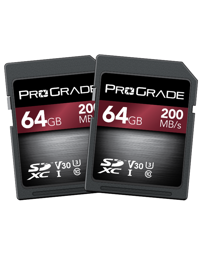 ProGrade Digital SDXC UHS-I V30 200R Strontium Memory Card