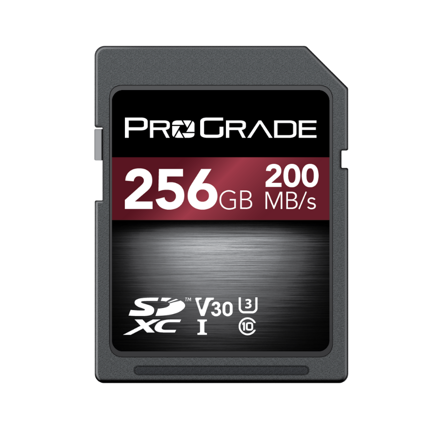 ProGrade Digital SDXC UHS-I V30 200R Strontium Memory Card