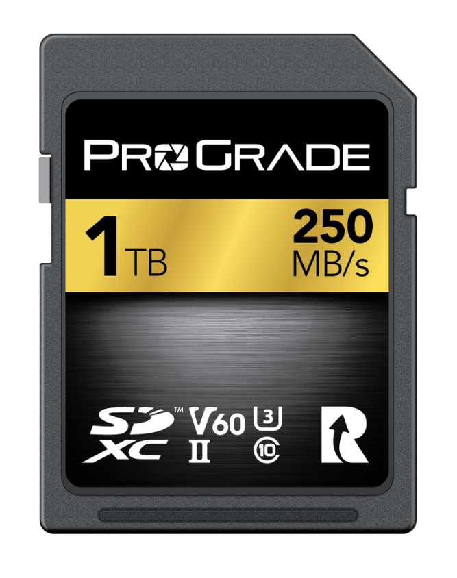 ProGrade Digital SDXC UHS-II V60 250R Gold Memory Card