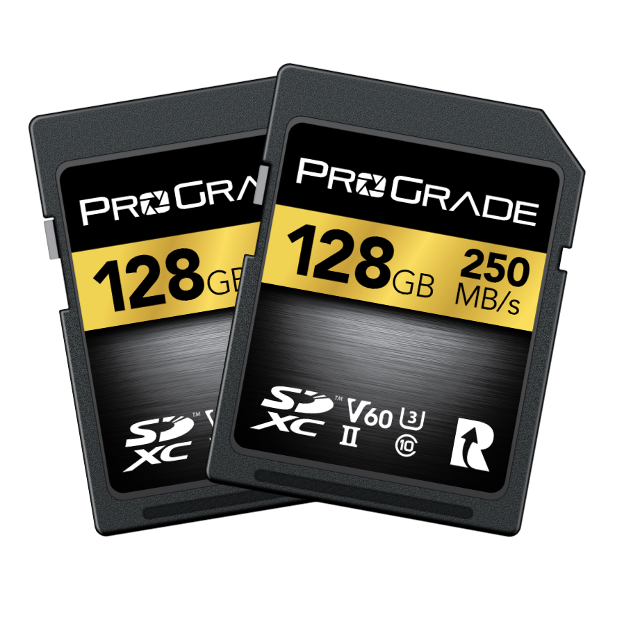 ProGrade Digital SDXC UHS-II V60 250R Gold Memory Card