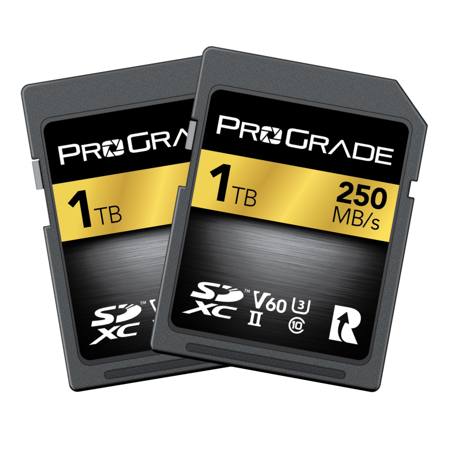 V60 Gold SD Cards | ProGrade Digital 1TB / 2-Pack V60 Gold SD Cards | ProGrade Digital 1TB / 2-Pack