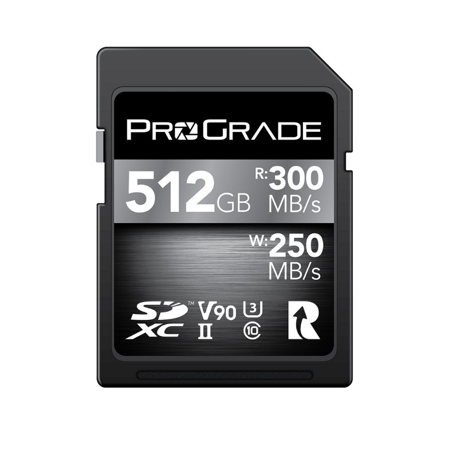 ProGrade Digital SDXC UHS-II V90 300R Cobalt Memory Card