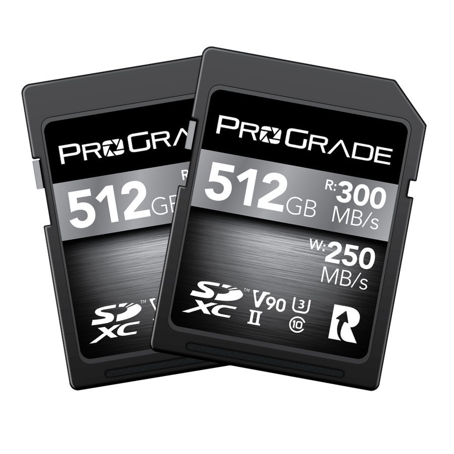 ProGrade Digital SDXC UHS-II V90 300R Cobalt Memory Card