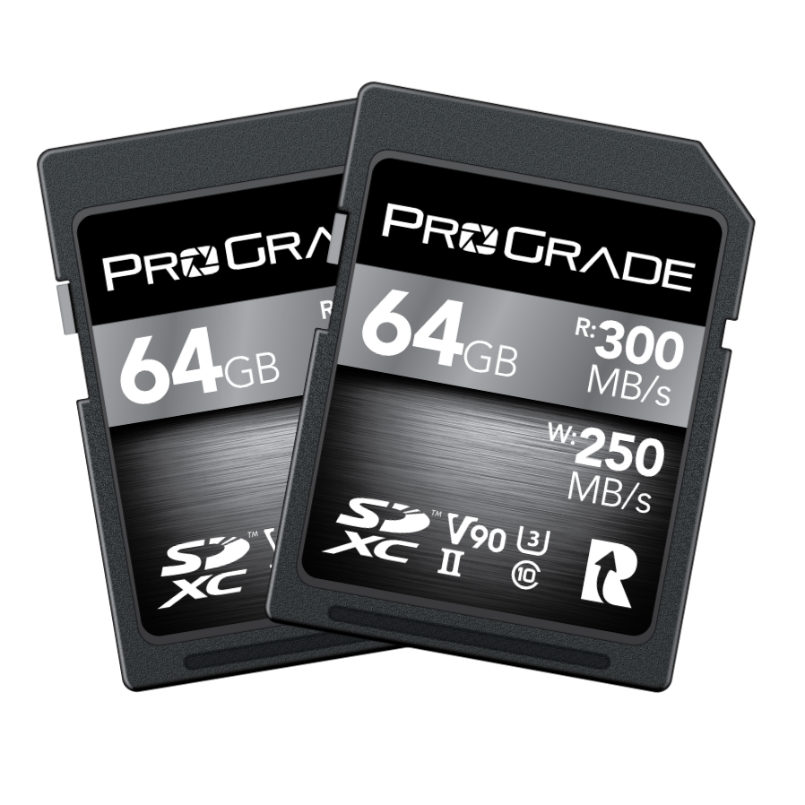 ProGrade Digital SDXC UHS-II V90 300R Cobalt Memory Card