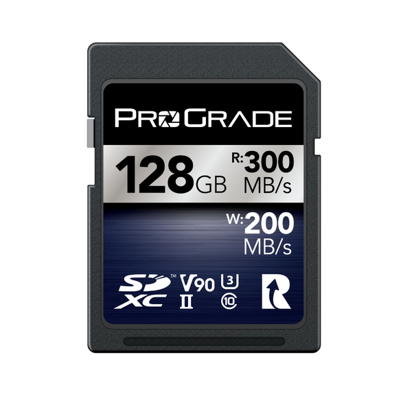 ProGrade Digital SDXC UHS-II V90 300R Iridium Memory Card