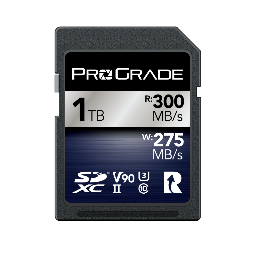 ProGrade Digital SDXC UHS-II V90 300R Iridium Memory Card