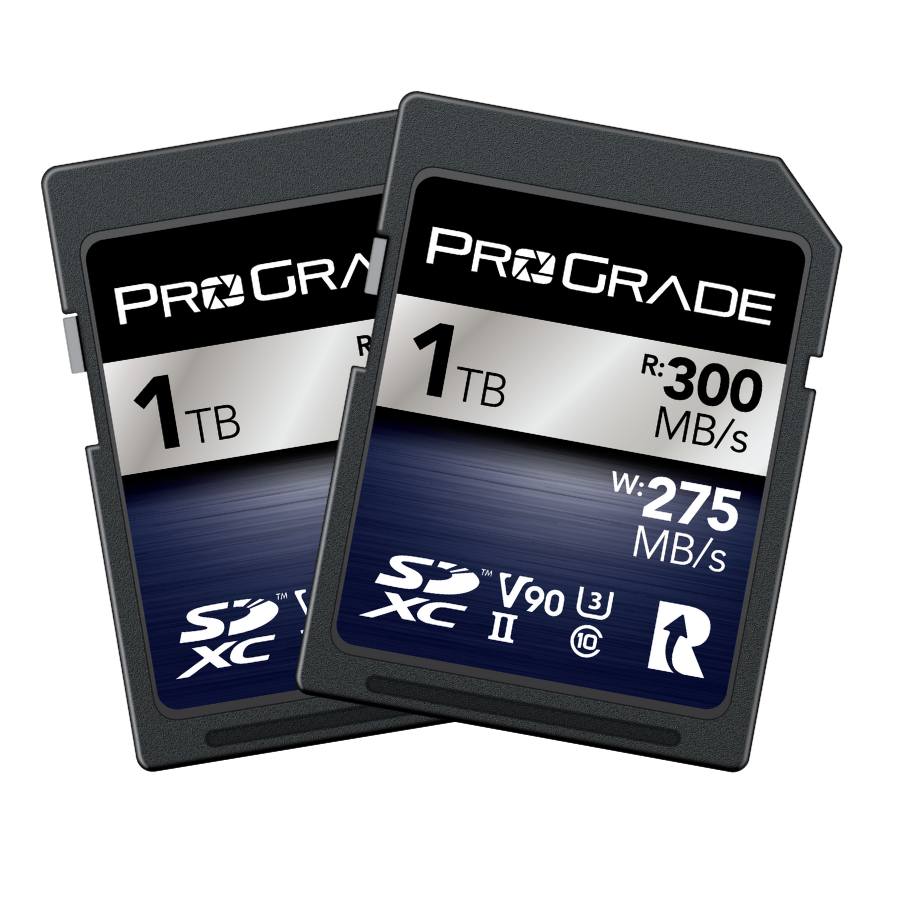 ProGrade Digital SDXC UHS-II V90 300R Iridium Memory Card