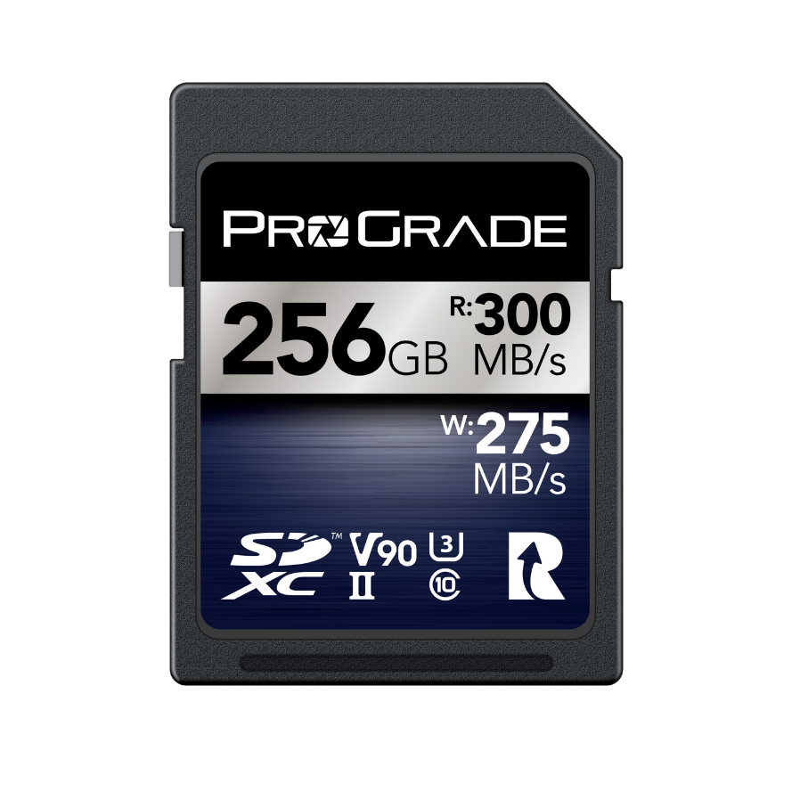 ProGrade Digital SDXC UHS-II V90 300R Iridium Memory Card
