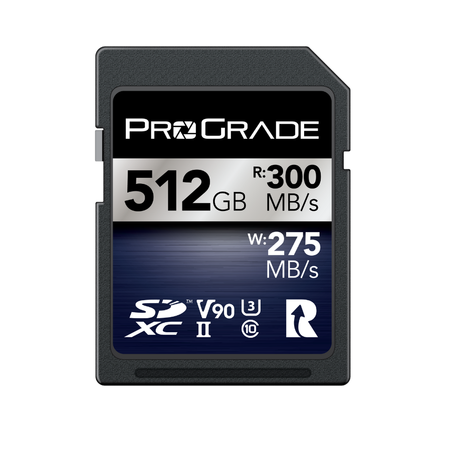 ProGrade Digital 512GB UHS-II SDXC (V90) Iridium Memory Card ProGrade Digital 512GB UHS-II SDXC (V90) Iridium Memory Card