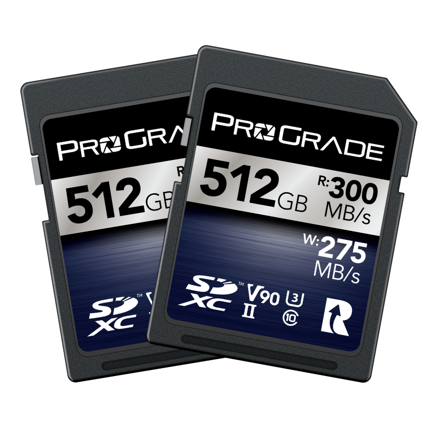 ProGrade Digital SDXC UHS-II V90 300R Iridium Memory Card