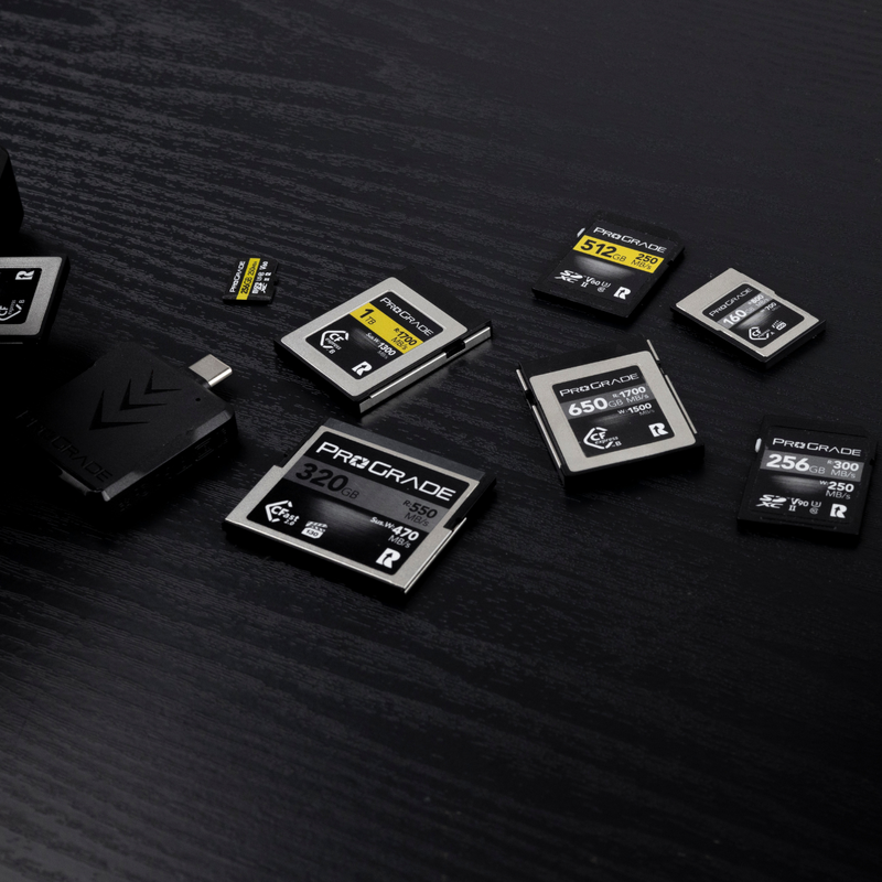 Purchase Memory Cards & Memory Card Readers | ProGrade Digital