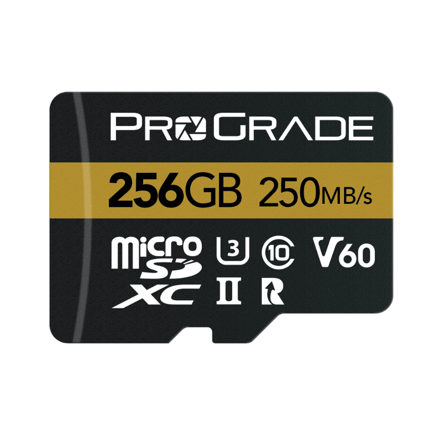 microSDXC UHS-II V60 Memory Card (250MBps)