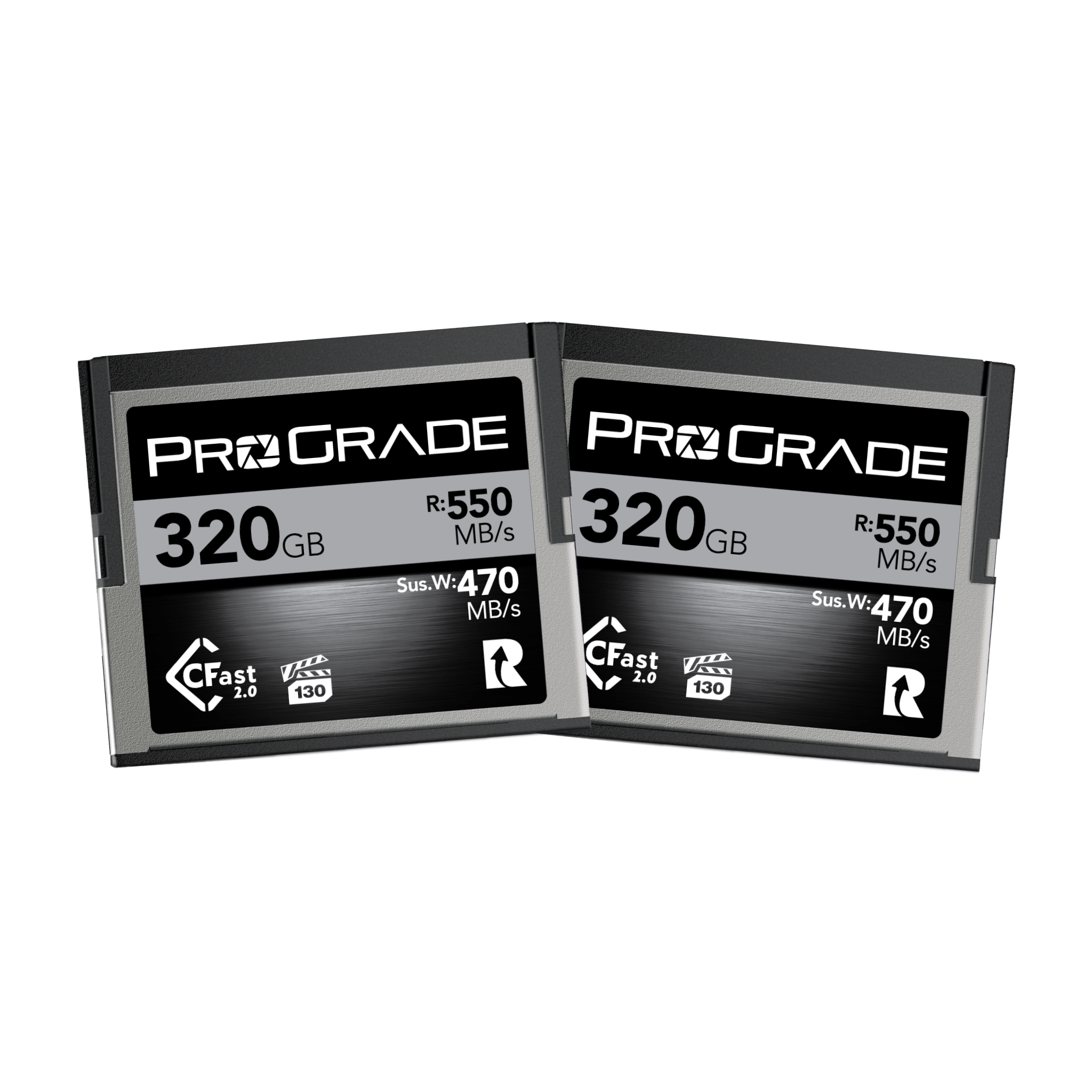 ProGrade Digital 256GB UHS-II SDXC Memory Card (2-Pack)