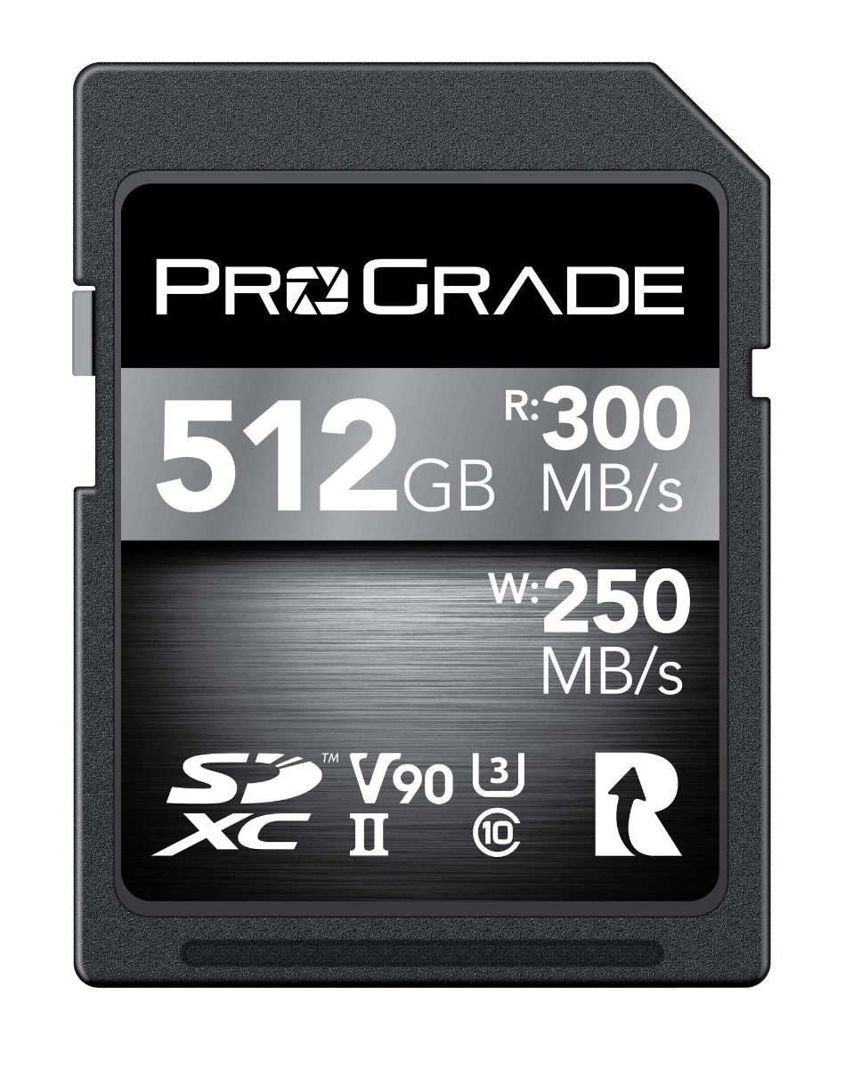 Manufacturer Refurbished ProGrade Digital SDXC UHS-II V90 300R Memory Card