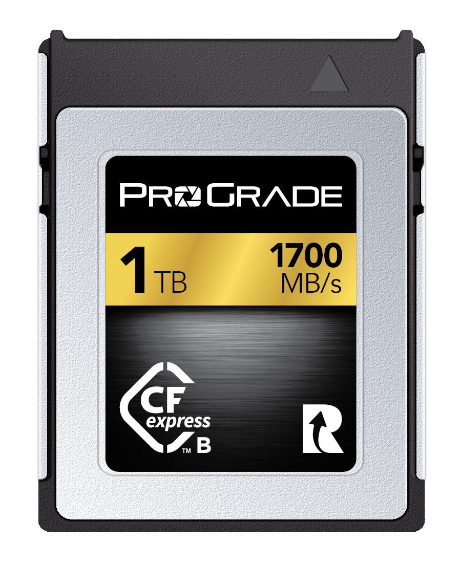 Purchase CFexpress Type B 1700 Memory Card (Gold) | ProGrade Digital
