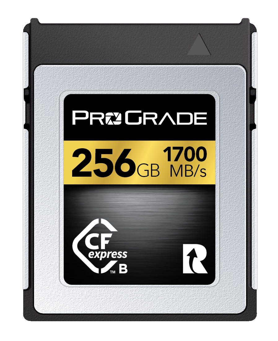 Purchase CFexpress Type B 1700 Memory Card (Gold) | ProGrade Digital