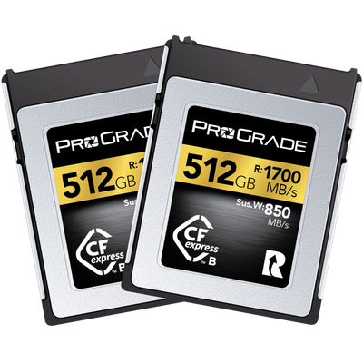 CFexpress Type B 1700 Gold Memory Card | ProGrade Digital