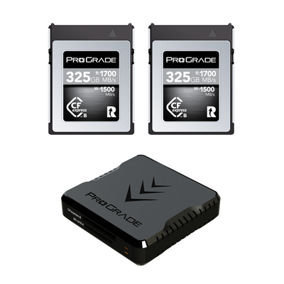Prograde CFExpress B 256GB ⁺ カード リーダー Prograde CFExpress B 256GB ⁺ カード リーダー
