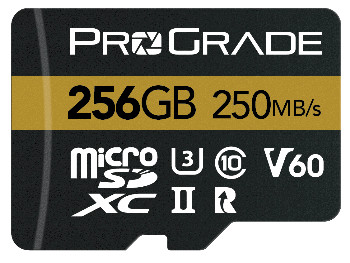 Manufacturer Refurbished microSDXC UHS-II V60 Memory Card (250MBps)