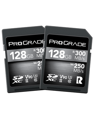 ProGrade Digital SDXC UHS-II V90 300R Memory Card