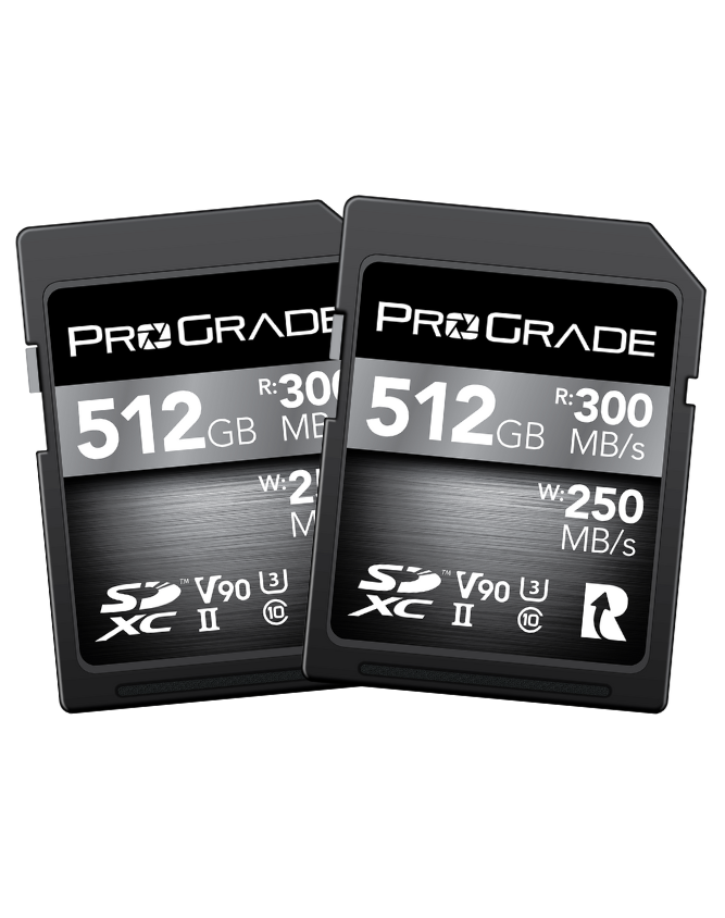 ProGrade Digital SDXC UHS-II V90 300R Memory Card