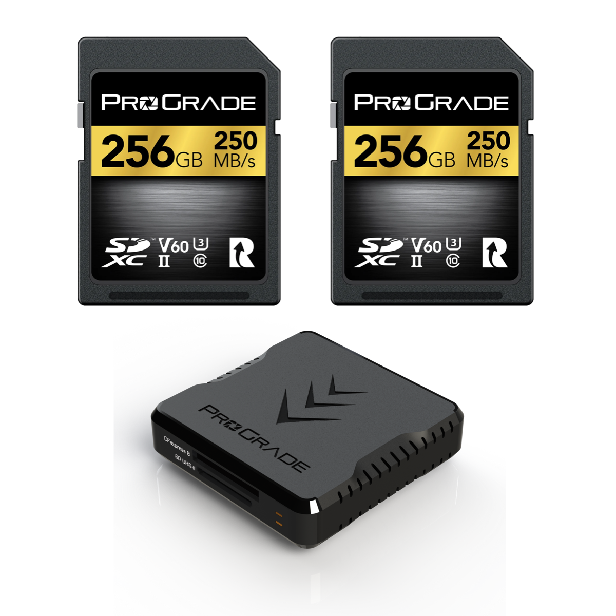 SD V60 2-Pack & Memory Card Reader Bundles | ProGrade Digital SD V60 2-Pack & Memory Card Reader Bundles | ProGrade Digital