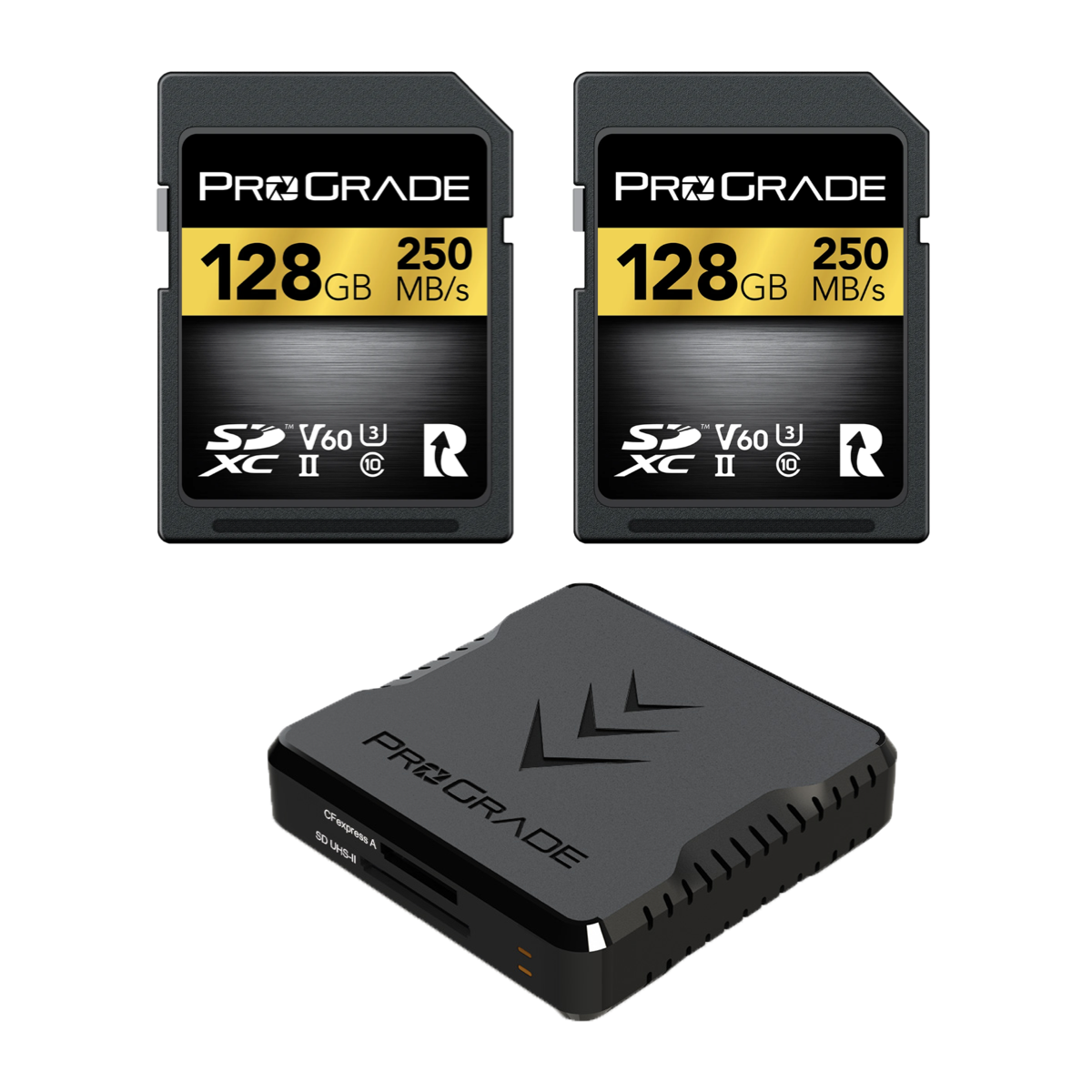 SD V60 2-Pack & Memory Card Reader Bundles | ProGrade Digital SD V60 2-Pack & Memory Card Reader Bundles | ProGrade Digital