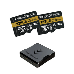 ProGrade Digital microSD 2-pack & Reader Bundle